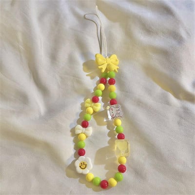 Mobiliųjų telefonų priedai Mobiliojo telefono dėklas Apyrankės Telefono dėklas su karoliukais grandinėlė Mobiliojo telefono dirželiai Įvairių stilių Ccd Mielas