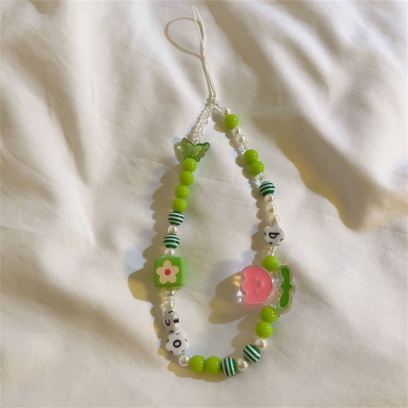 Mobiliųjų telefonų priedai Mobiliojo telefono dėklas Apyrankės Telefono dėklas su karoliukais grandinėlė Mobiliojo telefono dirželiai Įvairių stilių Ccd Mielas