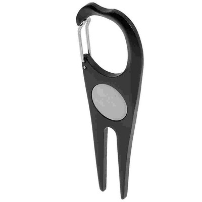 Golf Green Fork Compact Ball Marker Divot Tools Ανθεκτικά στη φθορά Golf Repair Portable Golfing Metal Professional