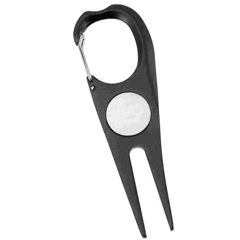 Golf Green Fork Compact Ball Marker Divot Tööriistad Kulumiskindlad Golfid Remont Kaasaskantavad Golfi Metallist Professionaalid