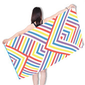 2023 m. nauji 4 stilių paplūdimio rankšluosčiai sportiniai greitai džiūstantys, greitai džiūstantys, itin sugeriantys, dideli, itin patogūs, sugeriantys paplūdimio rankšluosčiai suaugusiems