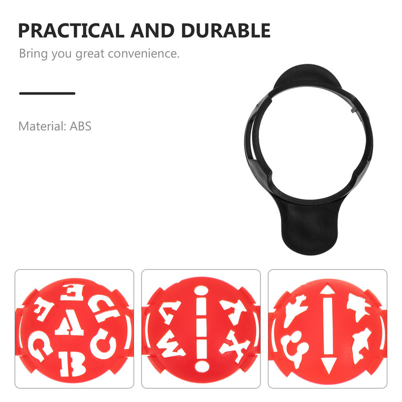 Golfo įdėklas Golfo linijos stalčius Profesionalus žymeklis Golfo kamuoliukas Patogus golfo akių pieštuko trafaretas