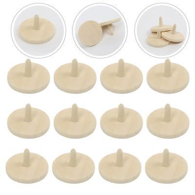 30 τμχ Μπάλα γκολφ Mark Wood Golf Εργαλεία ευθυγράμμισης Ξύλινοι μαρκαδόροι γκολφ σμάλτο Αξεσουάρ γκολφ προμήθειες τοποθέτησης