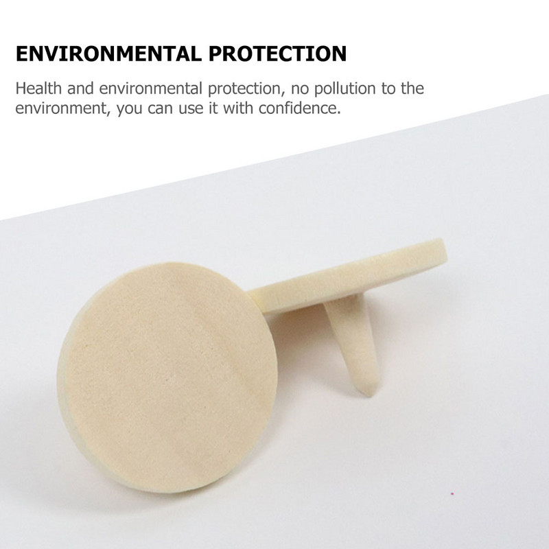 30 τμχ Μπάλα γκολφ Mark Wood Golf Εργαλεία ευθυγράμμισης Ξύλινοι μαρκαδόροι γκολφ σμάλτο Αξεσουάρ γκολφ προμήθειες τοποθέτησης