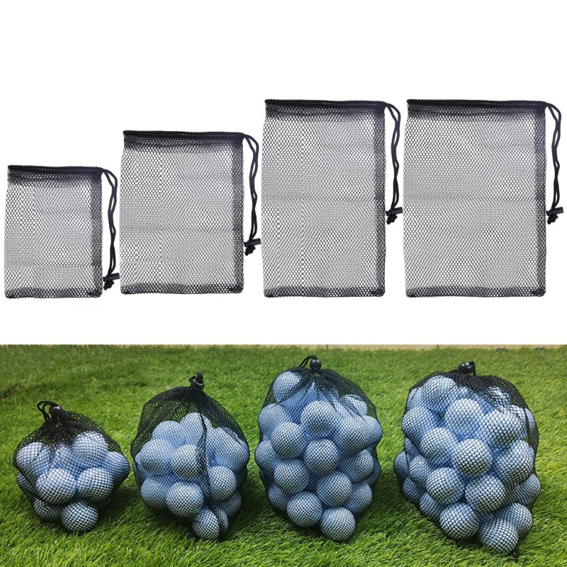 Tinkliniai golfo krepšiai Patogus užtraukiamas tinklinis krepšys Golfo priedai Sportinis tinklinis krepšys Praktiškas tvirtas tinklinis krepšys vyrams, Moterys