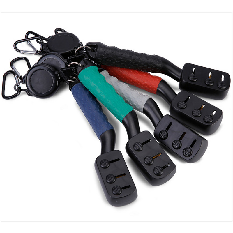 PGM Golfiklubi hari Sissetõmmatav hari Multifunktsionaalne golfi soonte puhastushari Golfiputteri kiilupuhastuskomplekti puhastustööriist