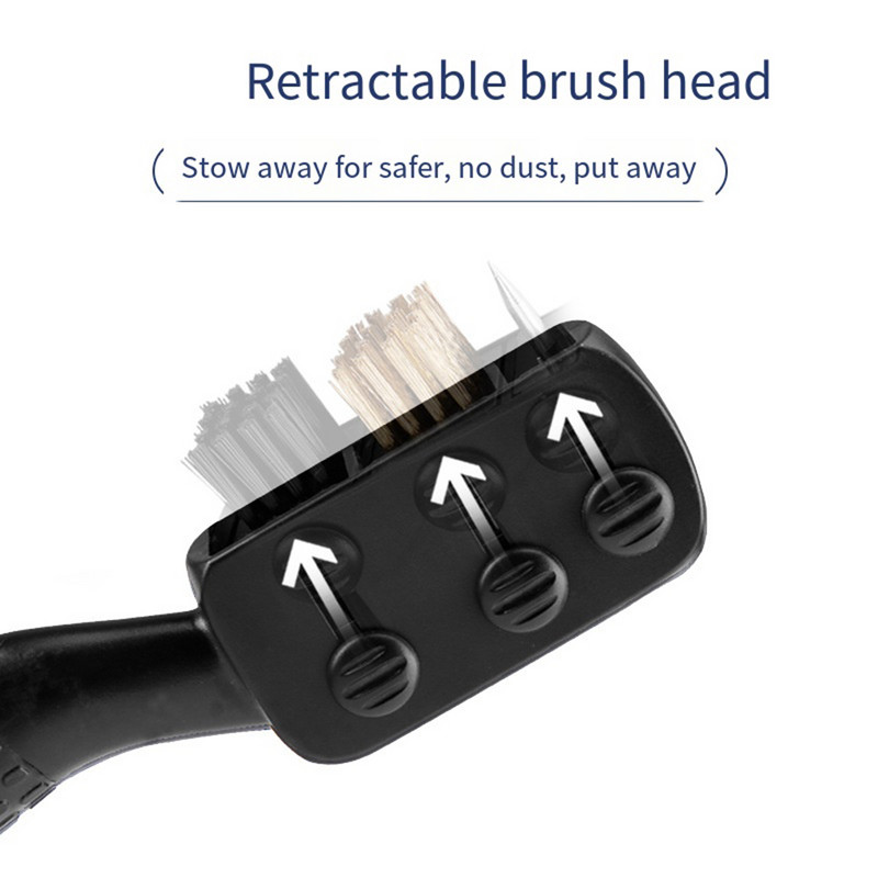 PGM Golfiklubi hari Sissetõmmatav hari Multifunktsionaalne golfi soonte puhastushari Golfiputteri kiilupuhastuskomplekti puhastustööriist