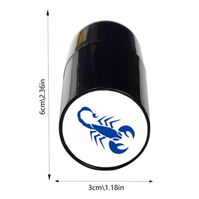 Golfo kamuoliukų žymeklio antspaudas, atsparus vandeniui savaime rašantis golfo kamuoliukų žymeklis, nešiojamas šviesai jautrus žymėjimo įrankis ir greitai džiūstantis trafaretas