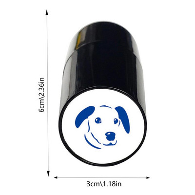 Golfo kamuoliukų žymeklio antspaudas, atsparus vandeniui savaime rašantis golfo kamuoliukų žymeklis, nešiojamas šviesai jautrus žymėjimo įrankis ir greitai džiūstantis trafaretas