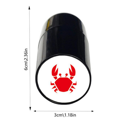 Golfo kamuoliukų žymeklio antspaudas, atsparus vandeniui savaime rašantis golfo kamuoliukų žymeklis, nešiojamas šviesai jautrus žymėjimo įrankis ir greitai džiūstantis trafaretas