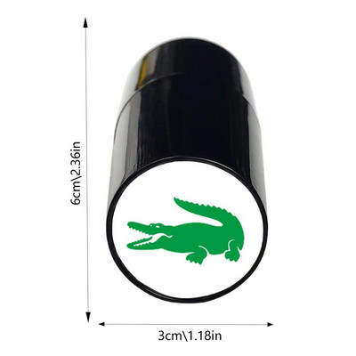 Golfo kamuoliukų žymeklio antspaudas, atsparus vandeniui savaime rašantis golfo kamuoliukų žymeklis, nešiojamas šviesai jautrus žymėjimo įrankis ir greitai džiūstantis trafaretas