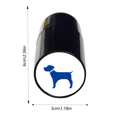 Golfo kamuoliukų žymeklio antspaudas, atsparus vandeniui savaime rašantis golfo kamuoliukų žymeklis, nešiojamas šviesai jautrus žymėjimo įrankis ir greitai džiūstantis trafaretas