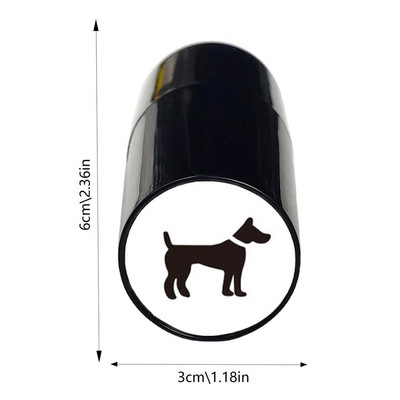 Golfo kamuoliukų žymeklio antspaudas, atsparus vandeniui savaime rašantis golfo kamuoliukų žymeklis, nešiojamas šviesai jautrus žymėjimo įrankis ir greitai džiūstantis trafaretas