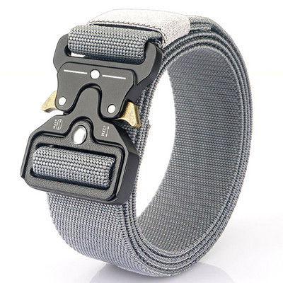 Vyriškas diržas lauko medžioklei taktinis diržas daugiafunkcis nailono diržas Aukštos kokybės jūrų pėstininkų drobinis diržas plastikinė sagtis