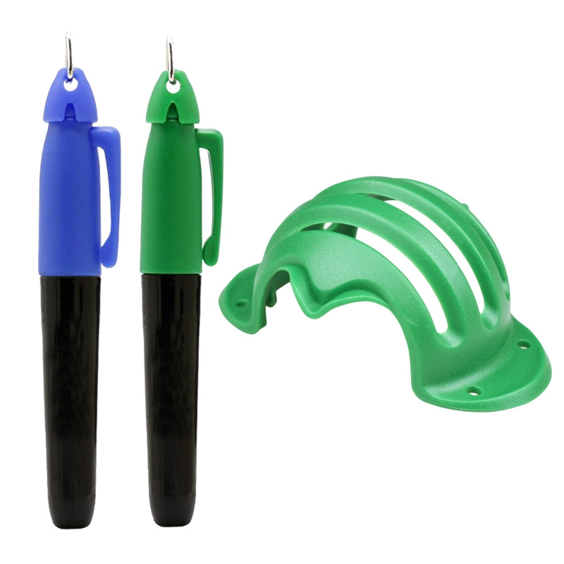 3 db golflabda többpályás vonaljelző