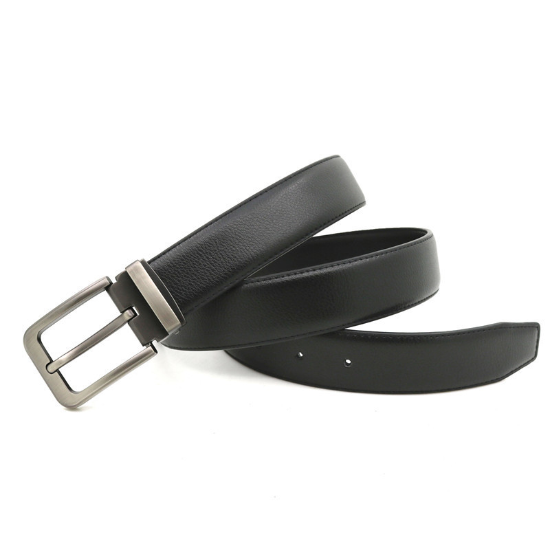 Νέα κομψή ανδρική δερμάτινη ζώνη Casual pin πόρπη Ζώνη Casual νεανική ζώνη ταξιδιού Μαύρο Μπλε Λευκό Σκούρο Καφέ Κίτρινο Καφέ A3374