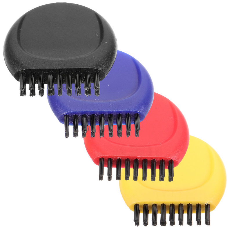 4 τμχ Golf Club Brush Μπάλες γκολφ Mini Flexible Golfs Shoe Cleaner Αξεσουάρ εξωτερικού χώρου Ανθεκτικό στη φθορά