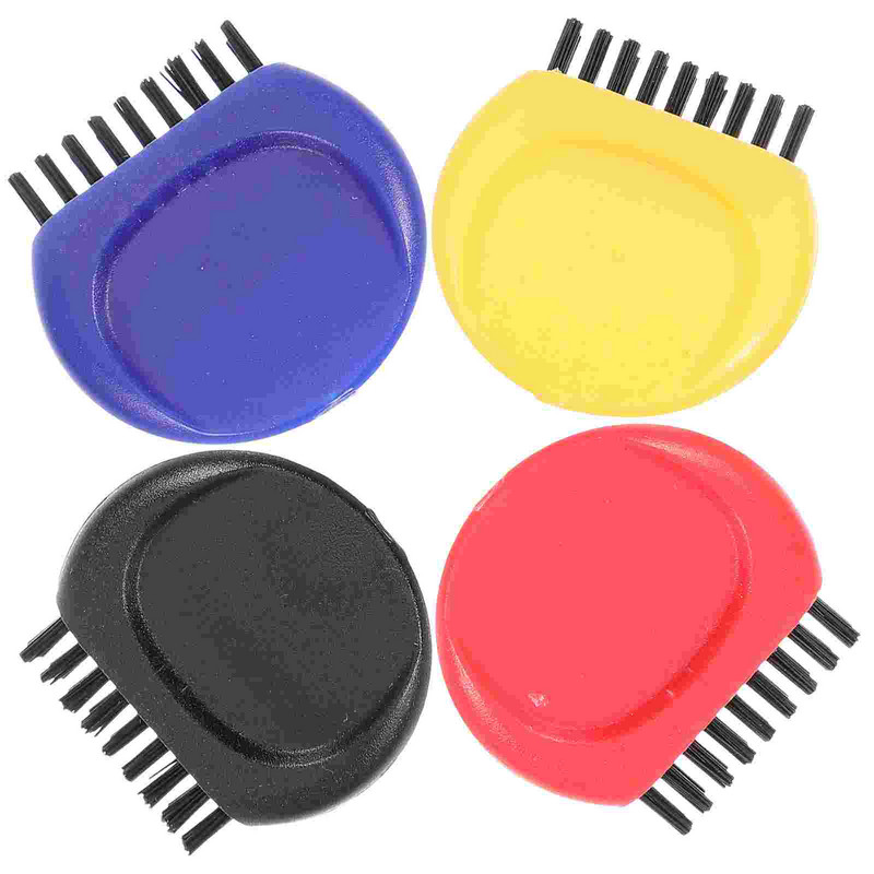 4 τμχ Golf Club Brush Μπάλες γκολφ Mini Flexible Golfs Shoe Cleaner Αξεσουάρ εξωτερικού χώρου Ανθεκτικό στη φθορά