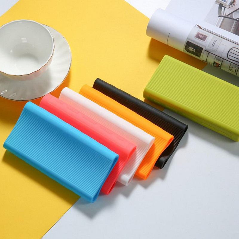 Капак Силиконов калъф Power Bank за Xiaomi 30000mAh външна батерия за Xiao mi