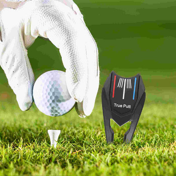 Golf Fork Metal Divot Tool Φορητό μαρκαδόρο μπάλας Mini Balls Επαγγελματικό γκαζόν επισκευής γκολφ Προμήθειες εξωτερικού χώρου Premium