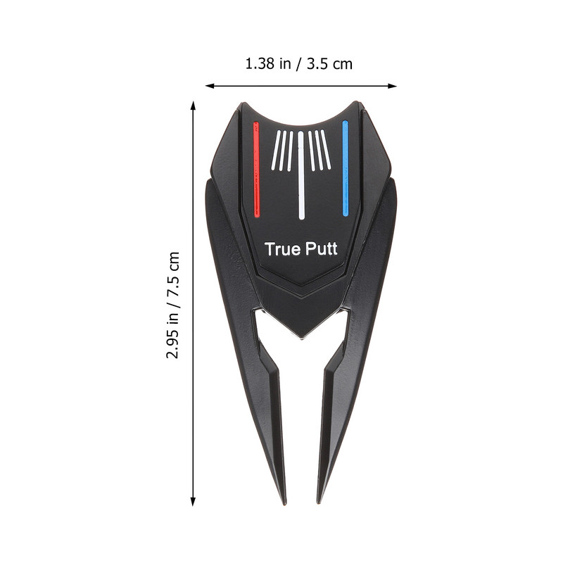 Golf Fork Metal Divot Tool Kaasaskantav pallimarker Mini pallid Professionaalsed muruparandus Golfid Väliskaunistused Premium
