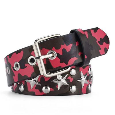 Γοτθική πανκ δερμάτινη ζώνη Y2k για γυναίκες Ανδρικά λουράκια μέσης με μεταλλική πόρπη Σχεδιαστής πολυτελές γυναικείο τζιν παντελόνι διακοσμητική ζώνη μέσης