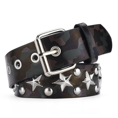 Γοτθική πανκ δερμάτινη ζώνη Y2k για γυναίκες Ανδρικά λουράκια μέσης με μεταλλική πόρπη Σχεδιαστής πολυτελές γυναικείο τζιν παντελόνι διακοσμητική ζώνη μέσης