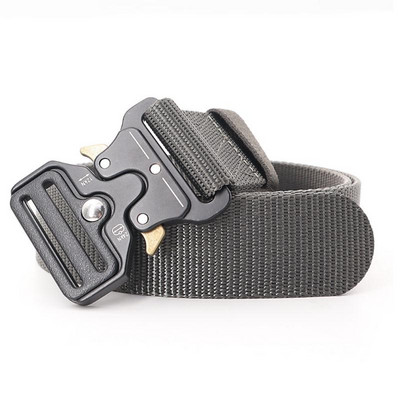 Terepszínű sport övek Többfunkciós kültéri vászon öv férfi női katonai taktikai farmer derékszíj Army zöld khaki