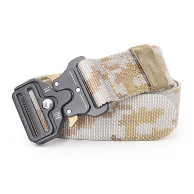 Terepszínű sport övek Többfunkciós kültéri vászon öv férfi női katonai taktikai farmer derékszíj Army zöld khaki