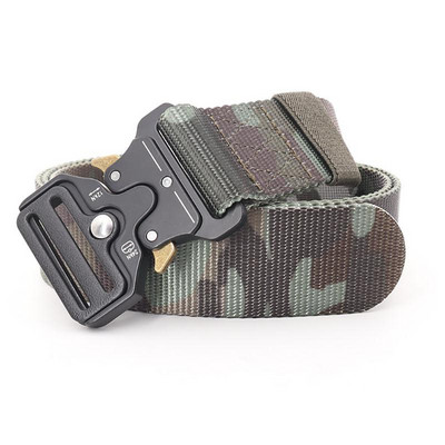 Terepszínű sport övek Többfunkciós kültéri vászon öv férfi női katonai taktikai farmer derékszíj Army zöld khaki