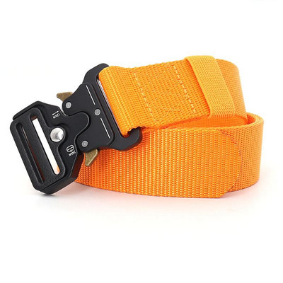 Terepszínű sport övek Többfunkciós kültéri vászon öv férfi női katonai taktikai farmer derékszíj Army zöld khaki