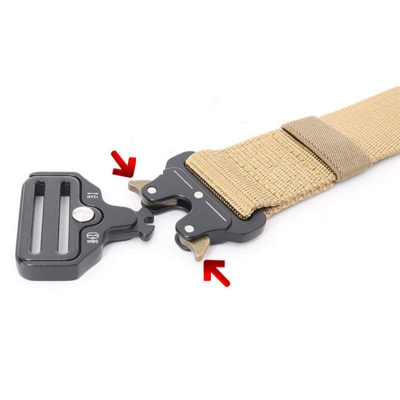 Terepszínű sport övek Többfunkciós kültéri vászon öv férfi női katonai taktikai farmer derékszíj Army zöld khaki