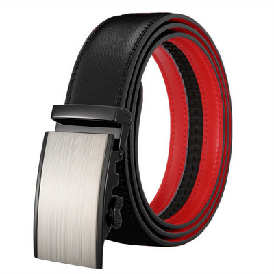 LannyQveen ανδρικές ζώνες μόδας αυτόματες αγελάδες Δερμάτινη ζώνη για άντρες πόρπη από κράμα επαγγελματικής ποιότητας χονδρική