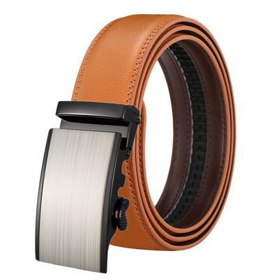 LannyQveen ανδρικές ζώνες μόδας αυτόματες αγελάδες Δερμάτινη ζώνη για άντρες πόρπη από κράμα επαγγελματικής ποιότητας χονδρική