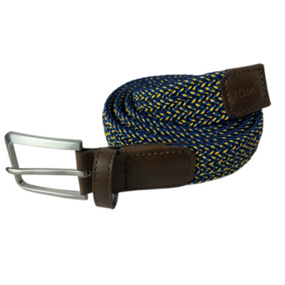 IGM Golf Braid Rastezljivi remen Muški i ženski šareni ležerni platneni elastični za kratke traperice