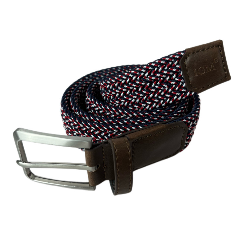 IGM Golf Braid Rastezljivi remen Muški i ženski šareni ležerni platneni elastični za kratke traperice