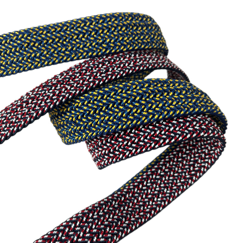 IGM Golf Braid Rastezljivi remen Muški i ženski šareni ležerni platneni elastični za kratke traperice