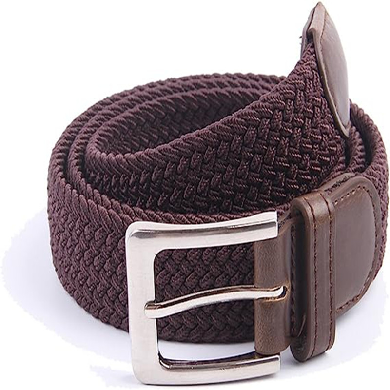 2023. aasta lõuendist elastsest riidest kootud veniv mitmevärvilised punutud vööd meestele, naistele, Unisex Stock