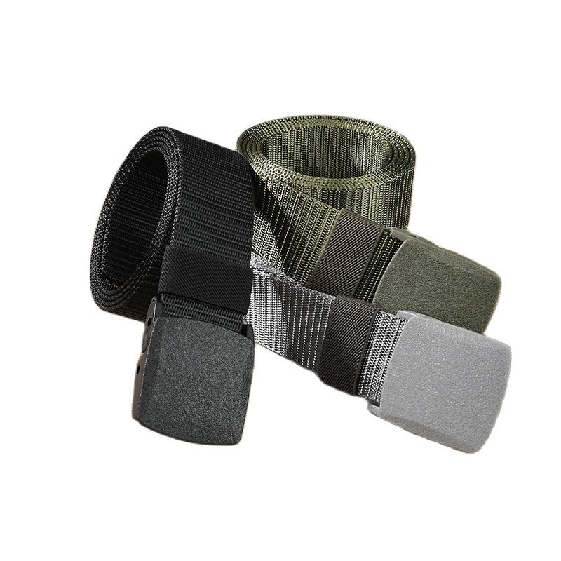 Ανδρικές Ζώνες Μόδα Νέα Unisex Παντελόνια Ζώνες Καμβά Ζώνη Αναπνεύσιμη Εξωτερική Τακτική για Τζιν Ρυθμιζόμενη ζώνη μέσης 140cm