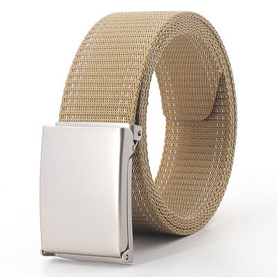 Μόδα ανδρική μεταλλική πόρπη καμβάς ζώνη τακτικής για άντρες εξωτερικού χώρου Ζώνες τζιν Αξεσουάρ Υψηλής ποιότητας στρατιωτική ζώνη μέσης εκπαίδευσης