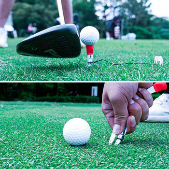 Golf Practice Tees Ρυθμιζόμενο ύψος Γκολφ Tees Ενισχύουν την απόδοση προπόνησης σταθερότητας απόστασης με άθραυστο μακροχρόνιο χαμηλής τριβής