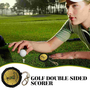 Μετρητής γκολφ Stroke Golf Golfing Score Keepers Συσκευή βαθμολογίας Πλαστικό εργαλείο μέτρησης Φορητός σκόρερ