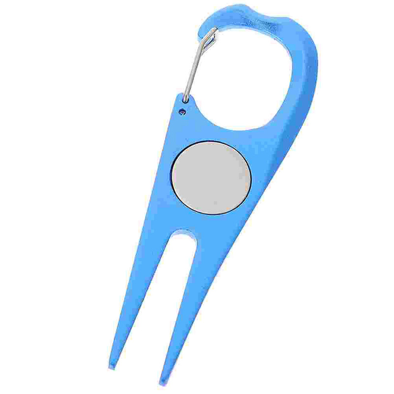 Golf Green Fork Φορητός μαρκαδόρος μπάλας Εργαλείο γκολφ Professional Divot επισκευής γκαζόν