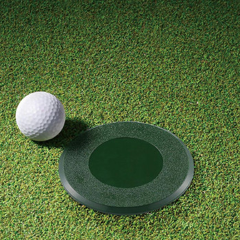 Капак за чаша за голф Дълъг експлоатационен живот Зелена чаша за голф Устойчива на течове Прагматична, издръжлива капачка за чаша за голф Аксесоари за голф