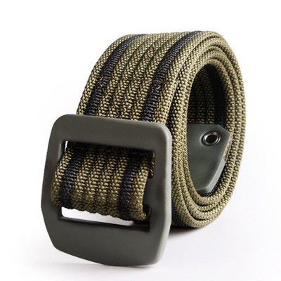 Curele cu dungi din pânză țesută Respirabil Puternic 3,8 cm Centura sportivă pentru petrecerea timpului liber Curele de talie Bărbați Femei Studenți Centura de siguranță pentru antrenament militar