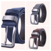 Νέα ανδρική ζώνη ανδρική ανδρική δερμάτινη ζώνη υψηλής ποιότητας ανδρική γνήσια λουράκι Pu πολυτελείας πόρπη με φανταχτερό vintage τζιν Δωρεάν αποστολή