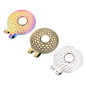 3 vnt golfo kepurės segtukas subtilus golfo žymeklis nuo rūdžių kamuoliukų dekoratyviniai priedai