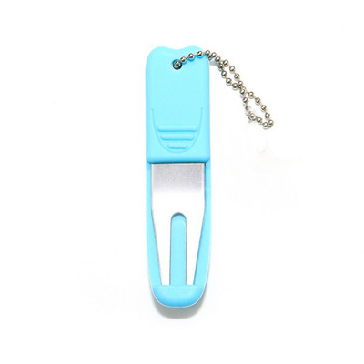 Összecsukható golfvillák, rozsdamentes acél, könnyen hozzáférhető labdahelyzetjelző, újrafelhasználható kompakt villajavító szerszám