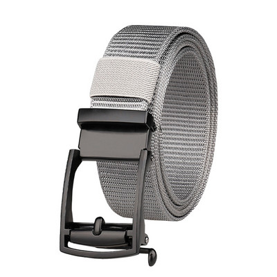 Novi najlonski remen s automatskom kopčom bez zuba, muški platneni remen za slobodno vrijeme na otvorenom, prozračni platneni remen, muški remen za hlače za sve vrste hlača