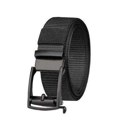 Novi najlonski remen s automatskom kopčom bez zuba, muški platneni remen za slobodno vrijeme na otvorenom, prozračni platneni remen, muški remen za hlače za sve vrste hlača